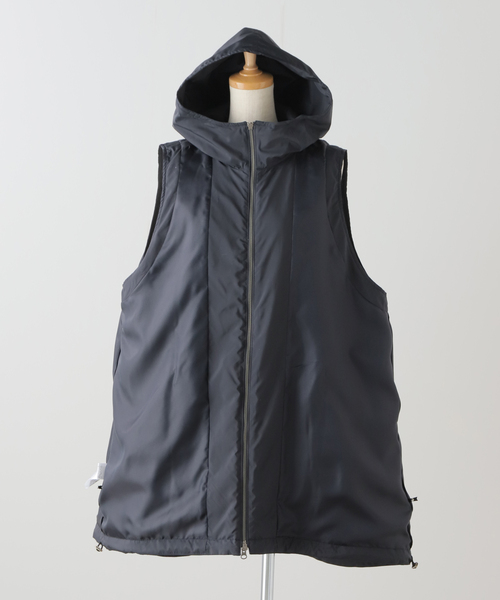 ジャーナルスタンダードラックス　タフタナカワタ スタンドカラーベスト ジャーナルスタンダードラックス タフタナカワタ スタンドカラー