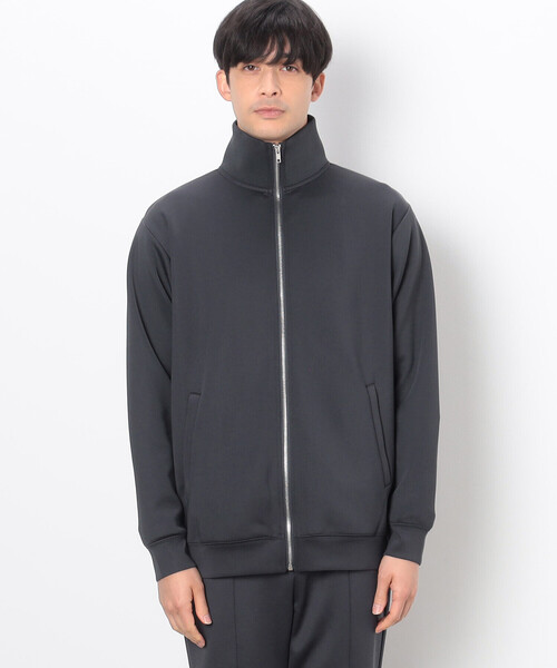 COMME CA ISM(コムサイズム)の「【セットアップ対応】ファンクショナルジャージ ジップアップブルゾン(ブルゾン・メンズ・チャコール/ブラック・M/L)」の11枚目の写真