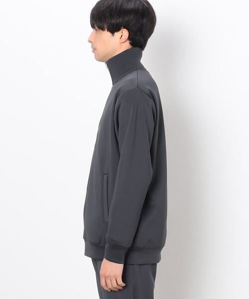 COMME CA ISM(コムサイズム)の「【セットアップ対応】ファンクショナルジャージ ジップアップブルゾン(ブルゾン・メンズ・チャコール/ブラック・M/L)」の12枚目の写真