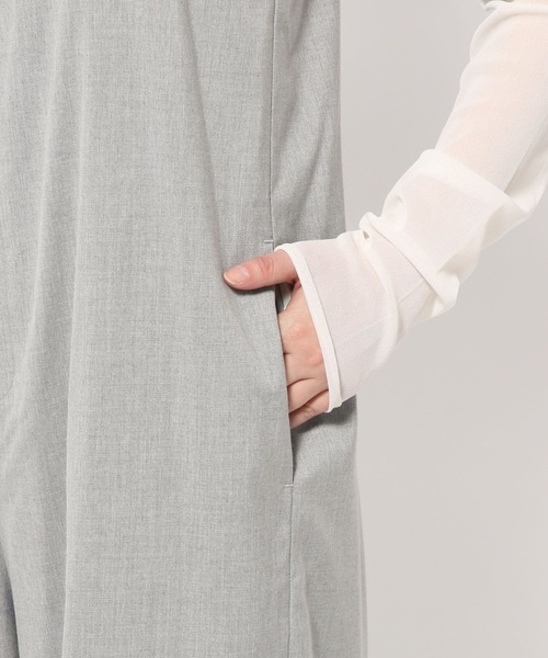 LOWRYS FARM（ローリーズファーム）の「ＴＲサロペット　993741（サロペット/オーバーオール・レディース・ネイビー/グレー/アイボリー・FREE）」の13枚目の写真