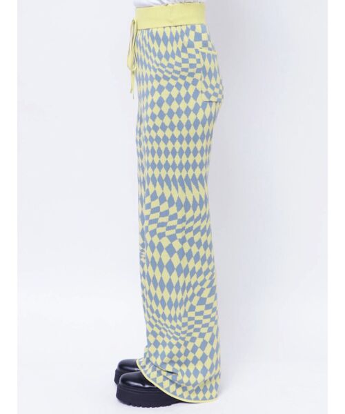 jouetie（ジュエティ）の「ジャカードニットパンツ（その他パンツ・レディース・イエロー/ピンク/ブラック・MEDIUM）」の15枚目の写真