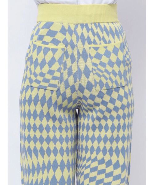 jouetie（ジュエティ）の「ジャカードニットパンツ（その他パンツ・レディース・イエロー/ピンク/ブラック・MEDIUM）」の17枚目の写真