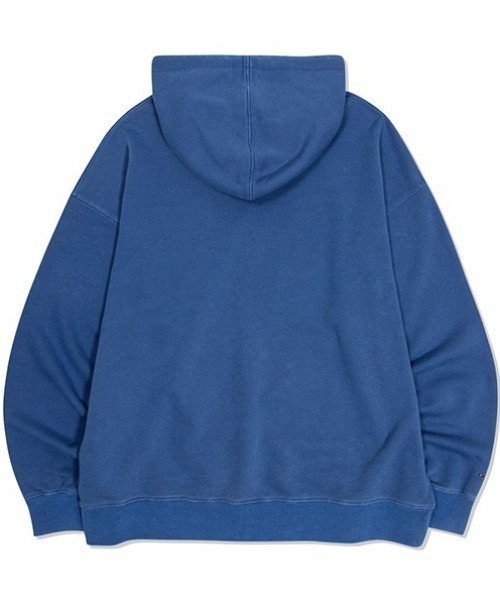 ROMANTIC CROWN(ロマンティッククラウン)の「A'GEM/9 × .kom『ROMANTIC CROWN/ロマンティッククラウン』SHINING LOGO WASHED HOODIE/ロゴワッシング プルオーバーパーカー(パーカー・メンズ・ブラック/ブルー・L/M)」の13枚目の写真