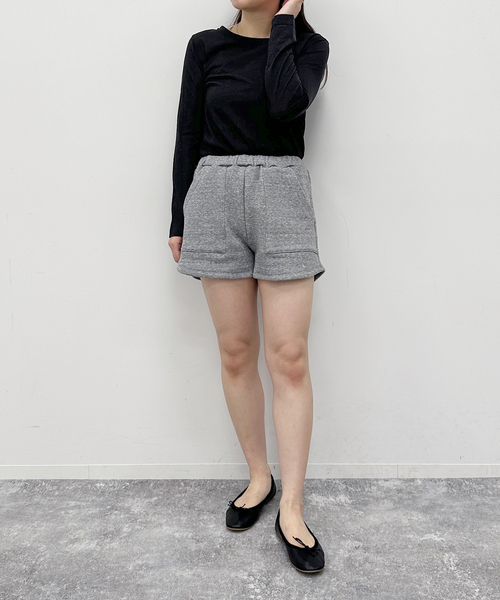 U by SPICK&SPAN(ユーバイスピックアンドスパン)の「C/NYシアートップス(Tシャツ/カットソー・レディース・ブルー/アイボリー/ブラック・FREE)」の4枚目の写真