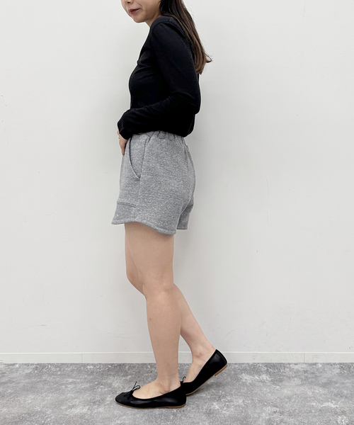 U by SPICK&SPAN(ユーバイスピックアンドスパン)の「C/NYシアートップス(Tシャツ/カットソー・レディース・ブルー/アイボリー/ブラック・FREE)」の8枚目の写真