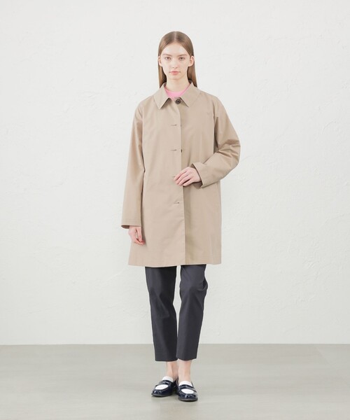 MACKINTOSH PHILOSOPHY(マッキントッシュ フィロソフィー)の「【MORAY(マレー)】(ステンカラーコート・レディース・ダークネイビー/ホワイト系その他/カーキ/ベージュ・40/38/36)」の7枚目の写真