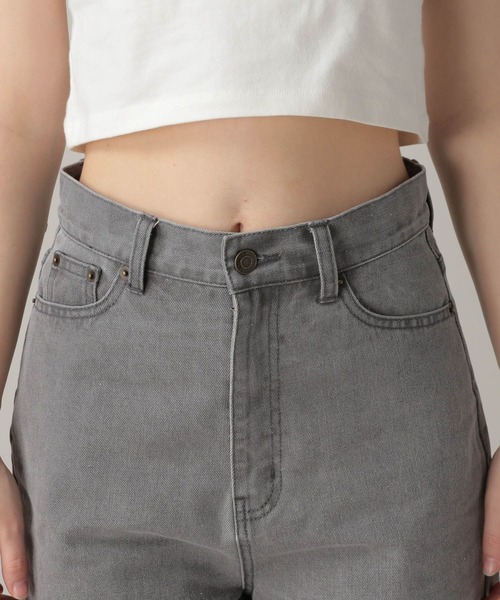 FOREVER 21（フォーエバー トゥエンティーワン）の「【2024SS】デニムハーフパンツ（デニムパンツ・レディース・ブラック/ブルー・SMALL/MEDIUM）」の9枚目の写真