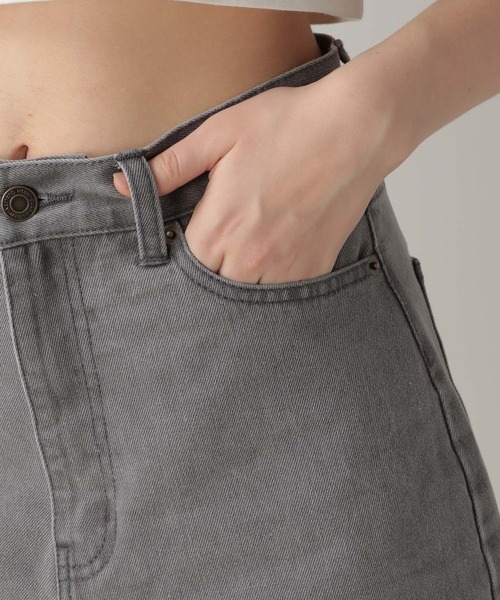 FOREVER 21（フォーエバー トゥエンティーワン）の「【2024SS】デニムハーフパンツ（デニムパンツ・レディース・ブラック/ブルー・SMALL/MEDIUM）」の10枚目の写真