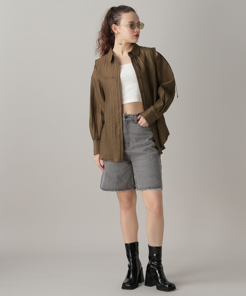 FOREVER 21（フォーエバー トゥエンティーワン）の「【2024SS】デニムハーフパンツ（デニムパンツ・レディース・ブラック/ブルー・SMALL/MEDIUM）」の19枚目の写真