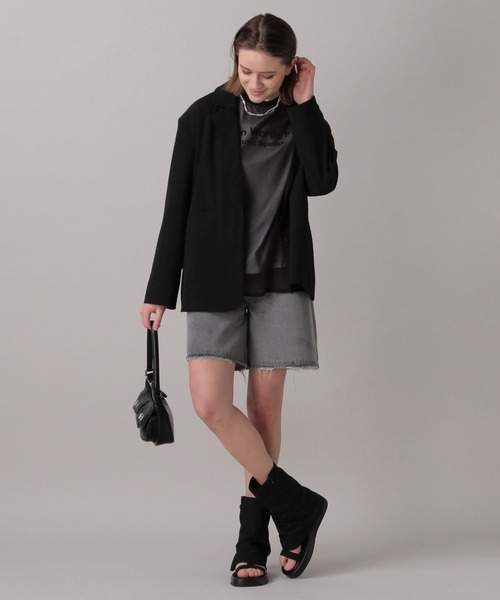 FOREVER 21（フォーエバー トゥエンティーワン）の「【2024SS】デニムハーフパンツ（デニムパンツ・レディース・ブラック/ブルー・SMALL/MEDIUM）」の21枚目の写真