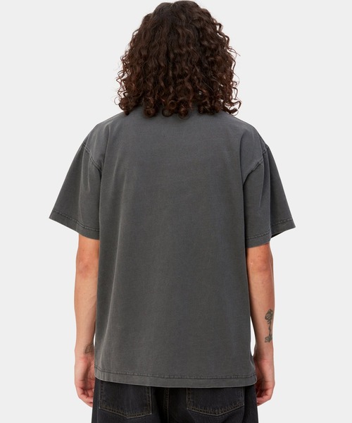 Carhartt WIP（カーハートダブリューアイピー）の「Carhartt WIP/カーハートダブリューアイピー S/S NELSON T-SHIRT 半袖Ｔシャツ ルーズフィット I029949（Tシャツ/カットソー・メンズ・ベージュ/ダークブルー/チャコール/グレー・M/L/XL）」の6枚目の写真