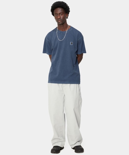 Carhartt WIP（カーハートダブリューアイピー）の「Carhartt WIP/カーハートダブリューアイピー S/S NELSON T-SHIRT 半袖Ｔシャツ ルーズフィット I029949（Tシャツ/カットソー・メンズ・ベージュ/ダークブルー/チャコール/グレー・M/L/XL）」の19枚目の写真