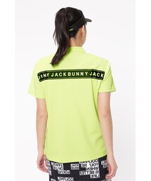 【Jack Bunny!!】ピンカリメッシュカノコ 半袖ポロシャツ