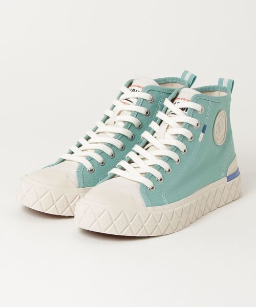 PALLADIUM（パラディウム）の「PALLADIUM/パラディウム PALLA ACE CHUKKA ORG（スニーカー・メンズ・ホワイト/グリーン/ブラック/ピンク/レッド/エメラルド・23cm/23.5cm/24cm/24.5cm/25cm/25.5cm/26cm/26.5cm/27cm/27.5cm/28cm/22.5cm/29cm）」の4枚目の写真