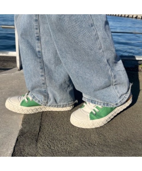 PALLADIUM（パラディウム）の「PALLADIUM/パラディウム PALLA ACE CHUKKA ORG（スニーカー・メンズ・ホワイト/グリーン/ブラック/ピンク/レッド/エメラルド・23cm/23.5cm/24cm/24.5cm/25cm/25.5cm/26cm/26.5cm/27cm/27.5cm/28cm/22.5cm/29cm）」の10枚目の写真