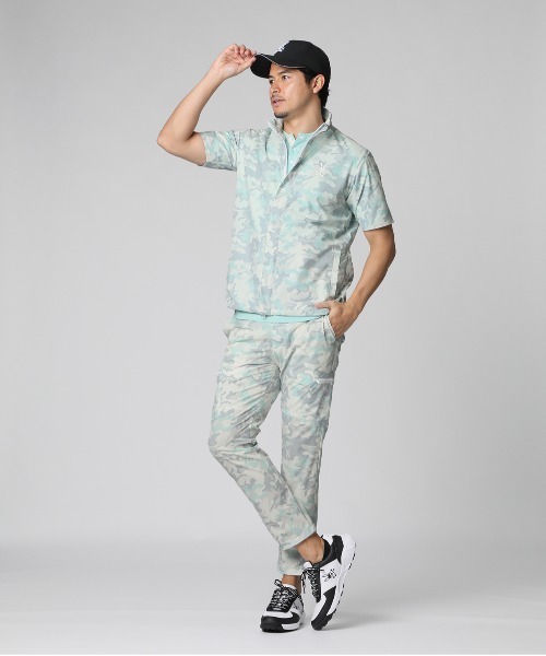 Psycho Bunny（サイコバニー）の「[GOLF]ドットエアー カモバニー 半袖