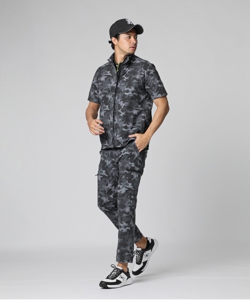 Psycho Bunny（サイコバニー）の「[GOLF]ドットエアー カモバニー 半袖