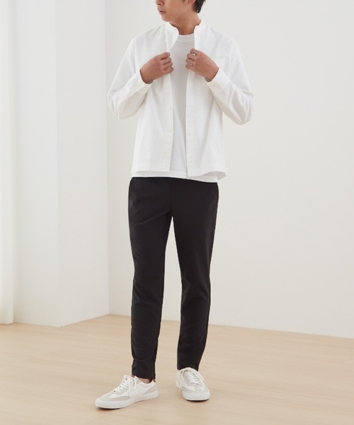 BODY WILD（ボディーワイルド）の「BODY WILD/ボディワイルド  ストレッチパンツ レーヨン混 テーパード（その他パンツ・メンズ・ネイビー/ブラック/ブルーグレー/カーキ・MEDIUM/LARGE/X-LARGE）」の12枚目の写真