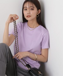 N.（N. Natural Beauty Basic）（エヌエヌナチュラルビューティーベーシック）の「◆シルケットクルーネックＴシャツ（Tシャツ/カットソー）」