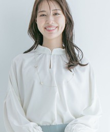 Jayro | スキッパーバックギャザーブラウス(シャツ/ブラウス)