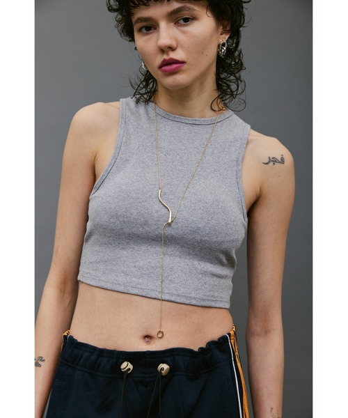 un/neu（アンノイ）の「ウェーブモチーフメタルロングネックレス（ネックレス・レディース・ゴールド/シルバー・FREE）」の8枚目の写真