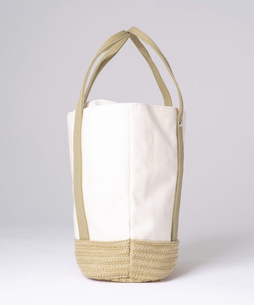 FILA（フィラ）の「FILA フィラ ×PEANUTS ピーナッツ SNOOPY スヌーピー コラボ キャンパス カゴ 巾着 トートバッグ（トートバッグ・レディース・ネイビー/ベージュ/グリーン・FREE）」の22枚目の写真