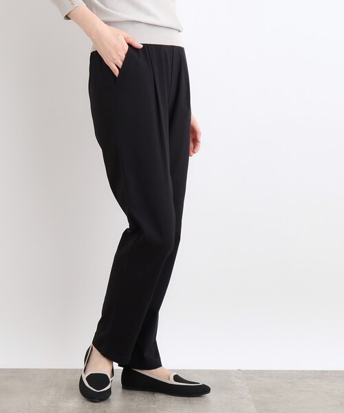 grove（グローブ）の「◆【高身長さん向け＋5cm】＜接触冷感・多サイズ＞サマーハイパーストレッチテーパードパンツ（その他パンツ・レディース・ブラック/カーキ/ブラック系1/ベージュ/ネイビー/ライトグレー系7・02/03/04/05）」の7枚目の写真