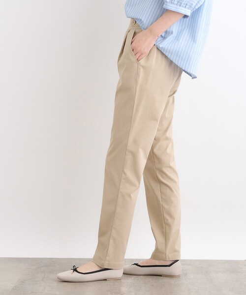 grove（グローブ）の「◆【高身長さん向け＋5cm】＜接触冷感・多サイズ＞サマーハイパーストレッチテーパードパンツ（その他パンツ・レディース・ブラック/カーキ/ブラック系1/ベージュ/ネイビー/ライトグレー系7・02/03/04/05）」の15枚目の写真