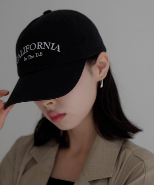 LIAN（リアン）の「CAロゴキャップ（キャップ・レディース・ブラック/ブルー/アイボリー/レッド・FREE）」の19枚目の写真