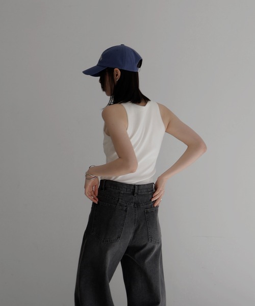 LIAN（リアン）の「CAロゴキャップ（キャップ・レディース・ブラック/ブルー/アイボリー/レッド・FREE）」の13枚目の写真