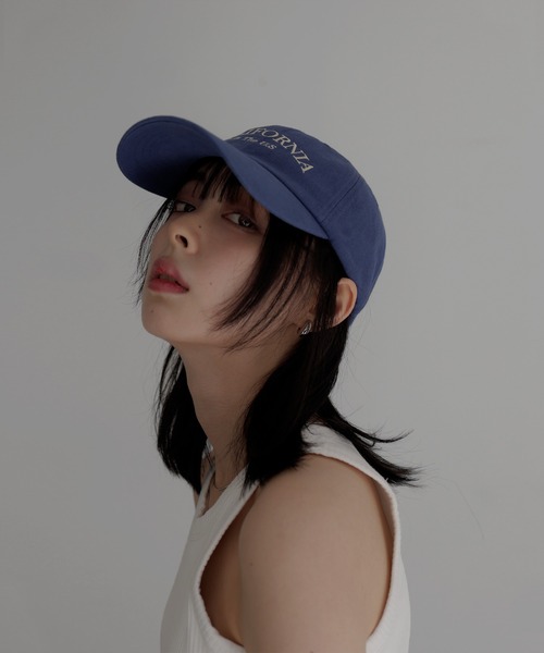 LIAN（リアン）の「CAロゴキャップ（キャップ・レディース・ブラック/ブルー/アイボリー/レッド・FREE）」の15枚目の写真