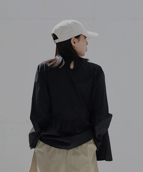 LIAN（リアン）の「CAロゴキャップ（キャップ・レディース・ブラック/ブルー/アイボリー/レッド・FREE）」の8枚目の写真