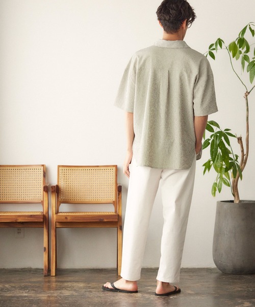 coca(coca)(コカ)の「メンズ スラブコットンイージーパンツ(その他パンツ・メンズ・ライトベージュ/ブラック/ホワイト・L/M)」の11枚目の写真