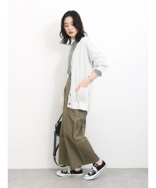 Samansa Mos2 blue（サマンサモスモスブルー）の「◎カーゴパンツ（その他パンツ・レディース・ブラック/カーキ/オフホワイト・F）」の18枚目の写真