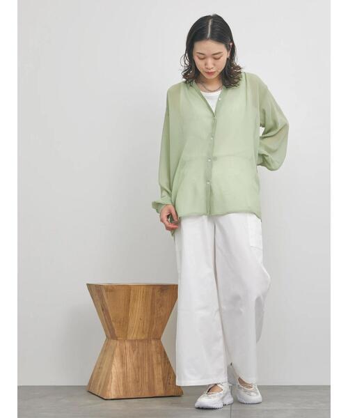 Samansa Mos2 blue（サマンサモスモスブルー）の「◎カーゴパンツ（その他パンツ・レディース・ブラック/カーキ/オフホワイト・F）」の21枚目の写真