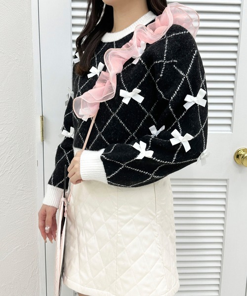 Miridy(ミリディー)の「推し活【オシイロ】シアーフリルストラップ(その他雑貨・レディース・グリーン/レッド/ピンク/ホワイト/イエロー/オレンジ/パープル/ブラック/ライトブルー・FREE)」の7枚目の写真