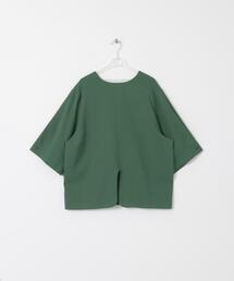 slit pull over blouse