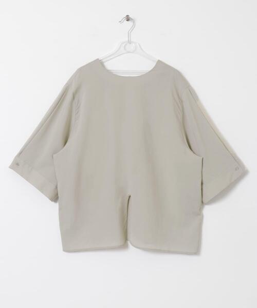 LAATO（ラート）の「slit pull over blouse（Tシャツ/カットソー・レディース・グレー/グリーン/ライトグレー・FREE）」の11枚目の写真