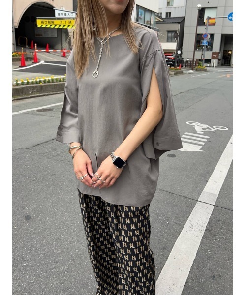 シャツ/ブラウス(長袖/七分) ENFOLD - RAMDOM SLIT BLOUSE ENFOLDのシャツ/ブラウス(長袖/七分) 商品一覧