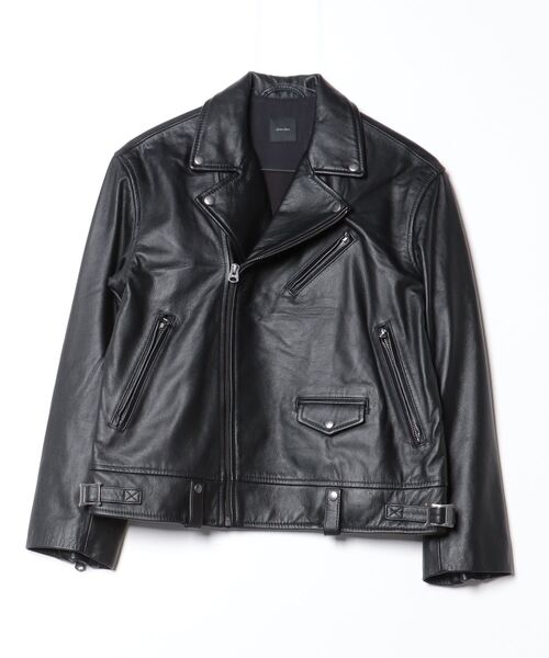 優れた品質 deuxieme classe レザージャケットフォックスファー、ライナー付き ジャケット・アウター
