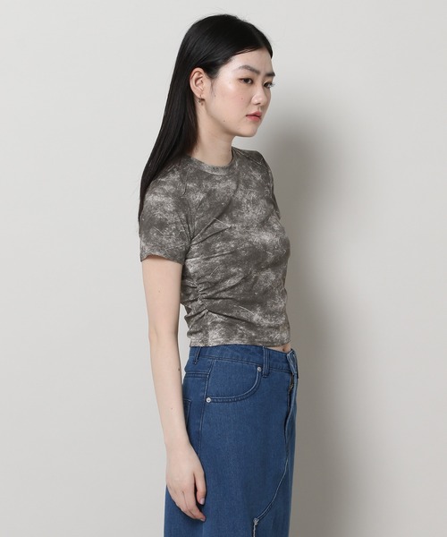 3.3 Field Trip （3.3フィールドトリップ）の「3.3 Field Trip／タイダイTシャツ（Tシャツ/カットソー・レディース・チャコール/カーキ・FREE）」の15枚目の写真