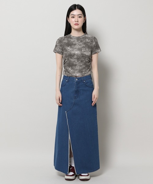 3.3 Field Trip （3.3フィールドトリップ）の「3.3 Field Trip／タイダイTシャツ（Tシャツ/カットソー・レディース・チャコール/カーキ・FREE）」の13枚目の写真