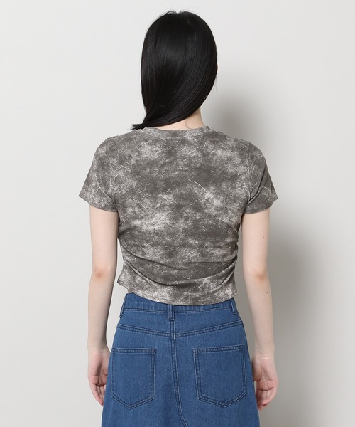 3.3 Field Trip （3.3フィールドトリップ）の「3.3 Field Trip／タイダイTシャツ（Tシャツ/カットソー・レディース・チャコール/カーキ・FREE）」の10枚目の写真