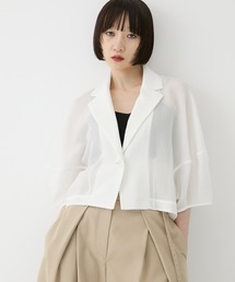 CLANE(Nl)́yCLANE/NlzMESH LANTERN JACKET/bV^WPbg(̑AE^[)