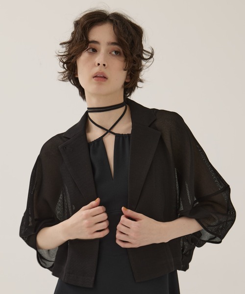 CLANE メッシュランタンジャケット　サイズ1 CLANE/クラネ】MESH LANTERN JACKET/メッシュランタンジャケット