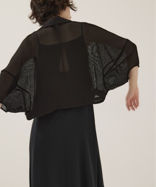 ジャケット・アウター CLANE MESH LANTERN JACKET CLANE/クラネ】MESH LANTERN JACKET/メッシュランタンジャケット
