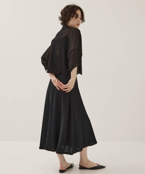 CLANE/クラネ】MESH LANTERN JACKET/メッシュランタンジャケット
