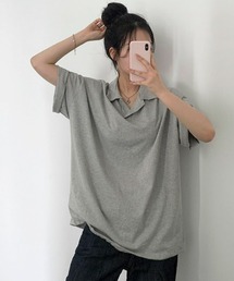 BEIDELLI | [BELLIDE MADE] ポロカラーオーバーフィット半袖Tシャツ(Tシャツ/カットソー)