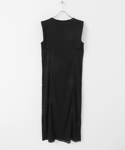 KBF（ケイビーエフ）の「ジャガードレースIラインワンピース（ワンピース・レディース・ブラック/オフホワイト・ONE）」の14枚目の写真