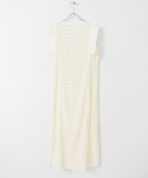 KBF（ケイビーエフ）の「ジャガードレースIラインワンピース（ワンピース・レディース・ブラック/オフホワイト・ONE）」の12枚目の写真